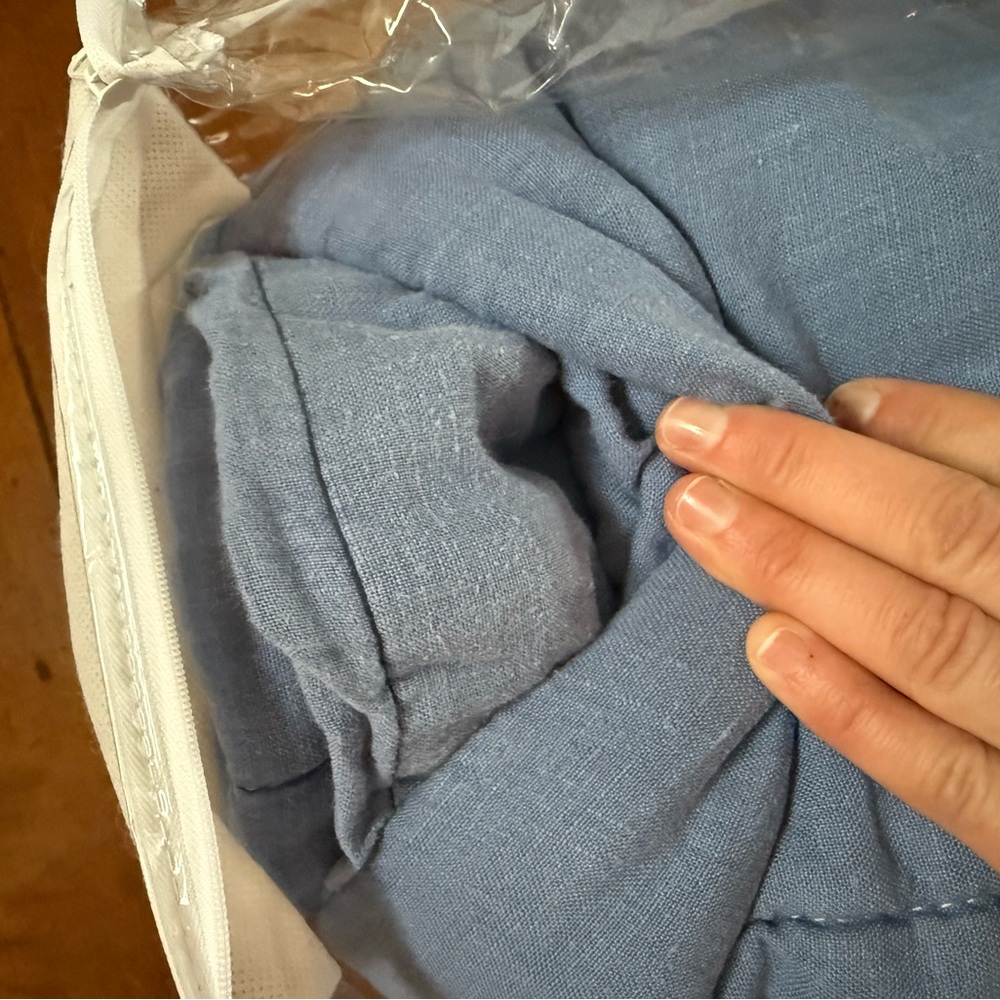 RESERVED @sfishies Custom Linen Quilt - Picture 5 of 6